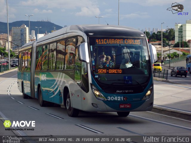 Expresso Luziense > Territorial Com. Part. e Empreendimentos 30421 na cidade de Belo Horizonte, Minas Gerais, Brasil, por Valter Francisco. Número da foto: #3193802.