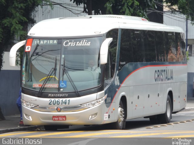 Expresso Cristália 206141 na cidade de São Caetano do Sul, São Paulo, Brasil, por Gabriel Rossi . Número da foto: #3191536.