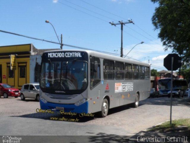 Viação Nossa Senhora Conquistadora 283 na cidade de Pelotas, Rio Grande do Sul, Brasil, por Cleverton Schmitt. Número da foto: #3196393.