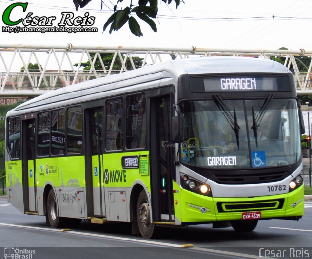 Auto Omnibus Floramar 10782 na cidade de Belo Horizonte, Minas Gerais, Brasil, por César Ônibus. ID da foto: 3196217.