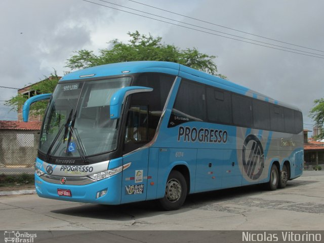 Auto Viação Progresso 6174 na cidade de Natal, Rio Grande do Norte, Brasil, por Nícolas Vitorino Lopes. Número da foto: #3195919.