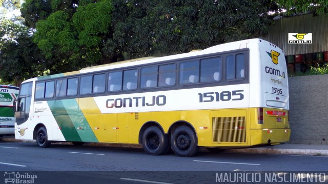 Empresa Gontijo de Transportes 15185 na cidade de Belo Horizonte, Minas Gerais, Brasil, por Maurício Nascimento. ID da foto: 3195909.