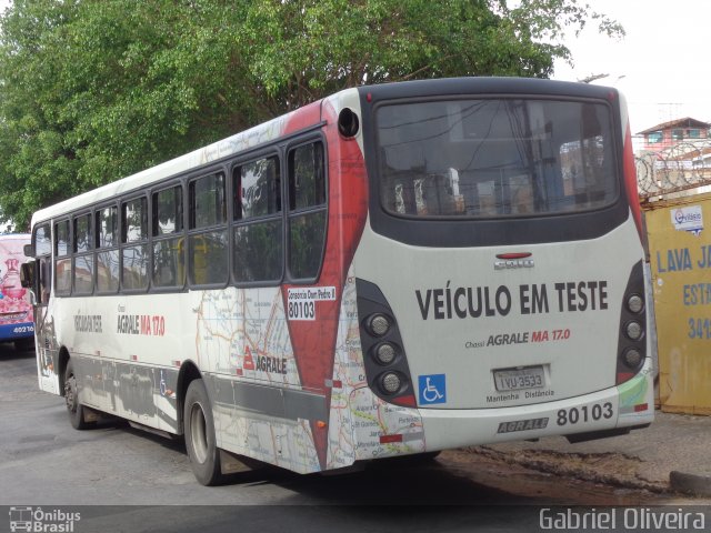 Belo Horizonte Transporte Urbano > Viação Real 80103 na cidade de Belo Horizonte, Minas Gerais, Brasil, por Gabriel Oliveira. Número da foto: #3195855.