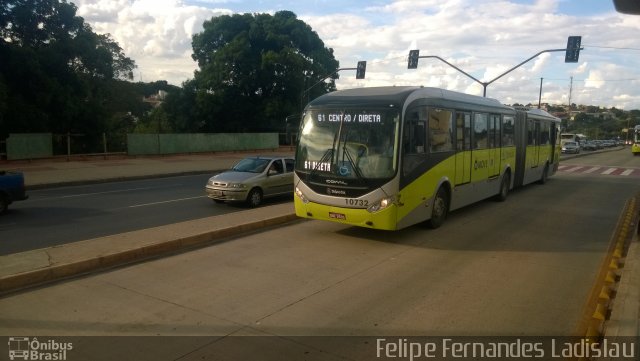 Milênio Transportes 10732 na cidade de Belo Horizonte, Minas Gerais, Brasil, por Felipe Fernandes Ladislau. Número da foto: #3194271.