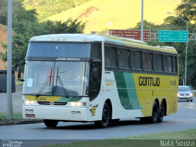 Empresa Gontijo de Transportes 15285 na cidade de Viana, Espírito Santo, Brasil, por Natã  Souza. Número da foto: #3196088.
