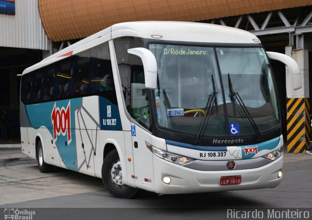 Auto Viação 1001 RJ 108.327 na cidade de Rio de Janeiro, Rio de Janeiro, Brasil, por Ricardo Silva Monteiro. ID da foto: 3194674.