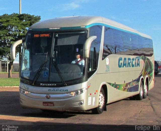 Viação Garcia 7906 na cidade de Cascavel, Paraná, Brasil, por Felipe  Dn. Número da foto: #3198525.