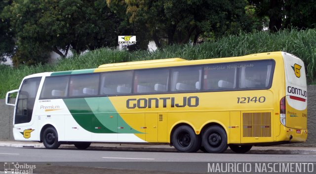 Empresa Gontijo de Transportes 12140 na cidade de Belo Horizonte, Minas Gerais, Brasil, por Maurício Nascimento. ID da foto: 3198770.