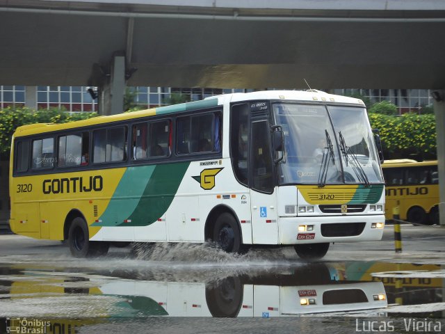 Empresa Gontijo de Transportes 3120 na cidade de Belo Horizonte, Minas Gerais, Brasil, por Lucas Vieira. ID da foto: 3197762.