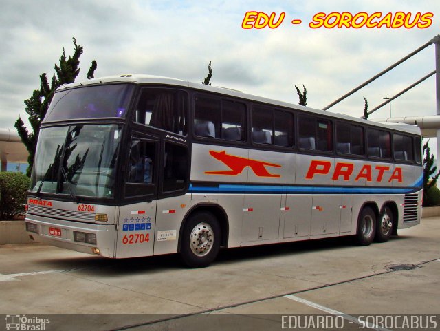 Expresso de Prata 62704 na cidade de Pardinho, São Paulo, Brasil, por EDUARDO - SOROCABUS. Número da foto: #3197946.