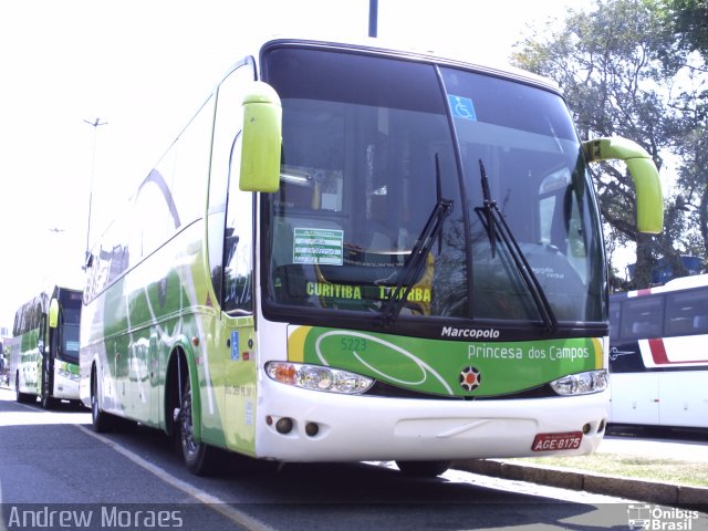 Expresso Princesa dos Campos 5223 na cidade de Curitiba, Paraná, Brasil, por Andrew Moraes. Número da foto: #3198401.