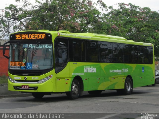 Viação Pendotiba 2.1.109 na cidade de Niterói, Rio de Janeiro, Brasil, por Alexandro da Silva Castro. Número da foto: #3252591.