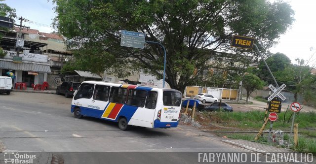 Empresa de Transportes Continental RJ 125.013 na cidade de Belford Roxo, Rio de Janeiro, Brasil, por Fabiano Magalhaes. ID da foto: 3253136.