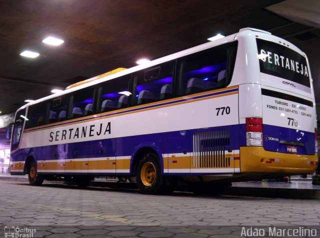 Viação Sertaneja 770 na cidade de Belo Horizonte, Minas Gerais, Brasil, por Adão Raimundo Marcelino. Número da foto: #3253366.