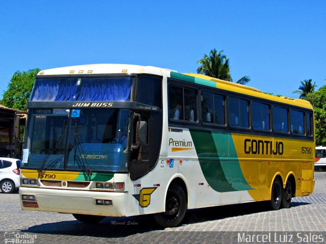 Empresa Gontijo de Transportes 15790 na cidade de Porto Seguro, Bahia, Brasil, por Marcel  Sales. ID da foto: 3252642.