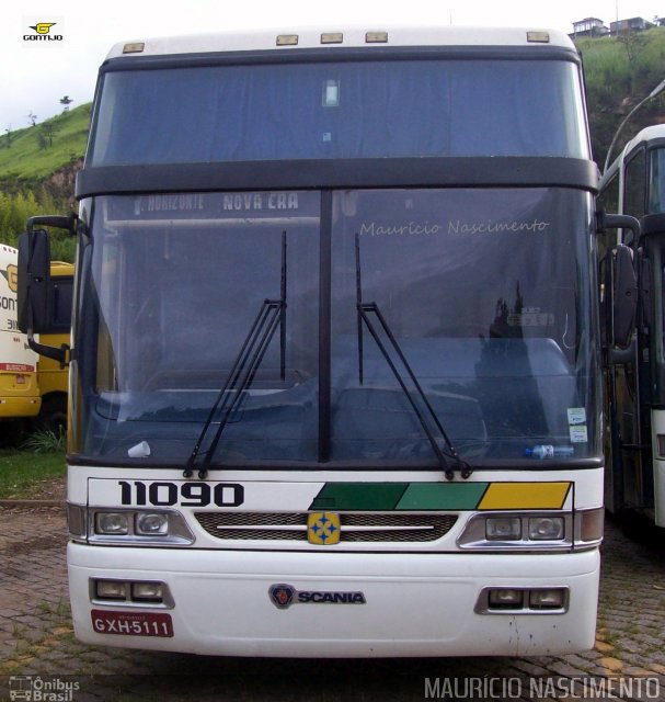 Empresa Gontijo de Transportes 11090 na cidade de Belo Horizonte, Minas Gerais, Brasil, por Maurício Nascimento. ID da foto: 3274838.