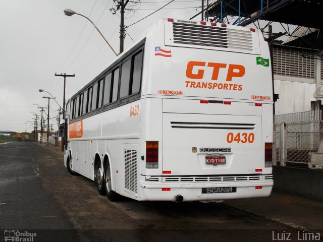 GTP Transportes 0430 na cidade de Salvador, Bahia, Brasil, por Luiz  Lima. Número da foto: #3274511.