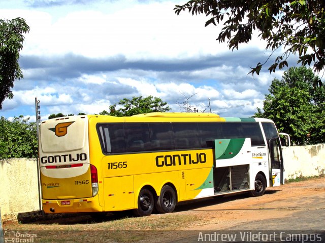 Empresa Gontijo de Transportes 11565 na cidade de Pirapora, Minas Gerais, Brasil, por Andrew Campos. ID da foto: 3277357.