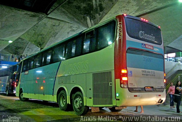 Empresa de Ônibus Nossa Senhora da Penha 35091 na cidade de Fortaleza, Ceará, Brasil, por Amós  Mattos. Número da foto: #3277722.