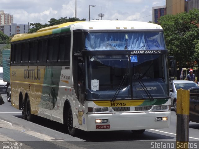 Empresa Gontijo de Transportes 15745 na cidade de Belo Horizonte, Minas Gerais, Brasil, por Stefano  Rodrigues dos Santos. Número da foto: #3276650.