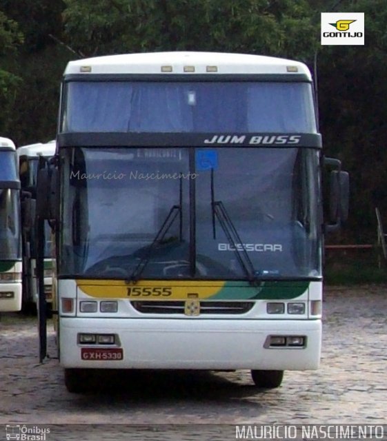 Empresa Gontijo de Transportes 15555 na cidade de Belo Horizonte, Minas Gerais, Brasil, por Maurício Nascimento. ID da foto: 3277781.