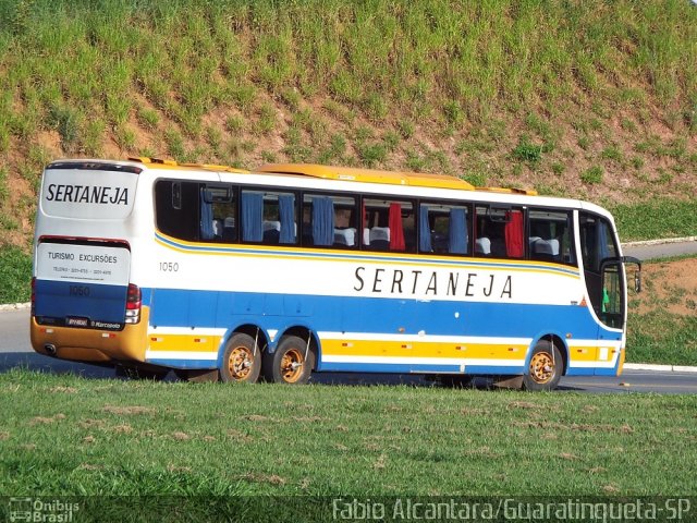 Viação Sertaneja 1050 na cidade de Aparecida, São Paulo, Brasil, por Fabio Alcantara. Número da foto: #3277885.