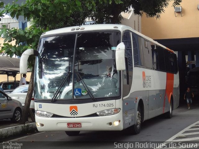 Viação Cidade do Aço RJ 174.025 na cidade de Volta Redonda, Rio de Janeiro, Brasil, por Sergio Rodrigues de Souza. Número da foto: #3276688.