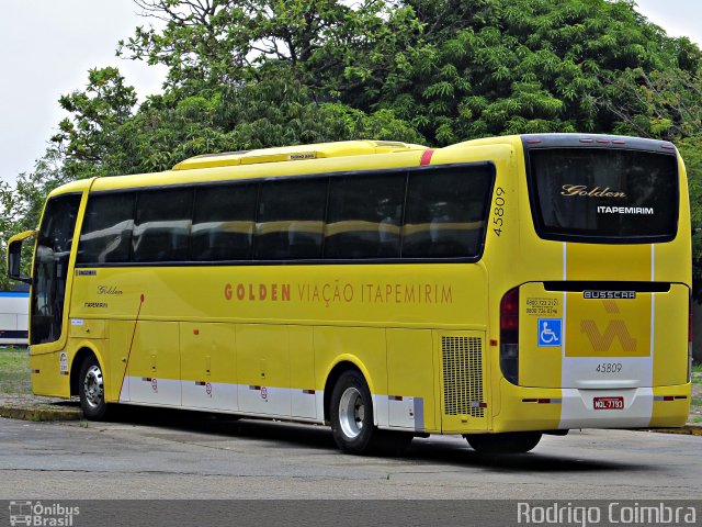 Viação Itapemirim 45809 na cidade de São Paulo, São Paulo, Brasil, por Rodrigo Coimbra. Número da foto: #3278156.