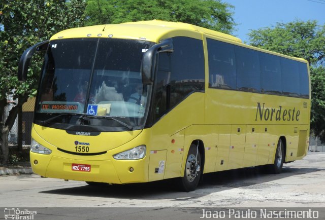 Viação Nordeste 1550 na cidade de Natal, Rio Grande do Norte, Brasil, por Joao Paulo Nascimento Silva. Número da foto: #3280366.