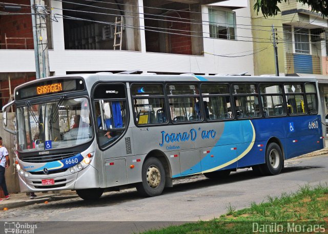 Viação Joana D´arc 6660 na cidade de Colatina, Espírito Santo, Brasil, por Danilo Moraes. Número da foto: #3279115.