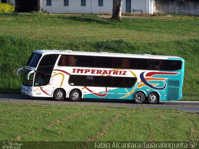 Imperatriz Turismo 9200 na cidade de Aparecida, São Paulo, Brasil, por Fabio Alcantara. ID da foto: 3280348.