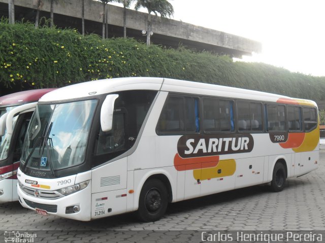 Saritur - Santa Rita Transporte Urbano e Rodoviário 7990 na cidade de Belo Horizonte, Minas Gerais, Brasil, por Carlos Henrique Pereira. Número da foto: #3279939.