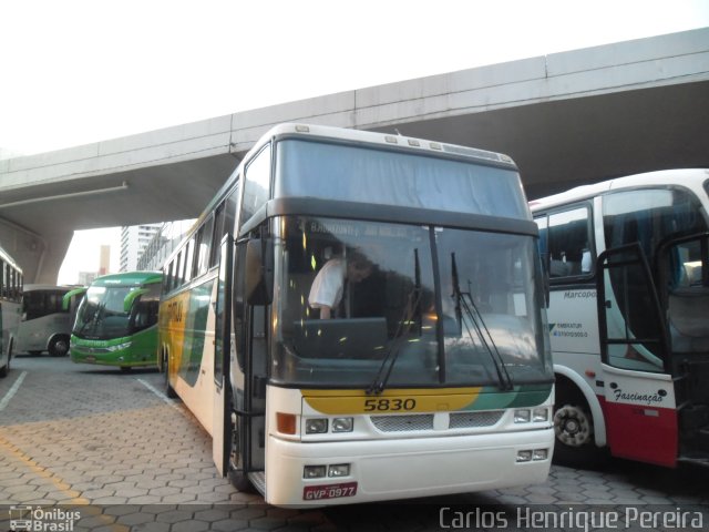 Empresa Gontijo de Transportes 5830 na cidade de Belo Horizonte, Minas Gerais, Brasil, por Carlos Henrique Pereira. ID da foto: 3279933.