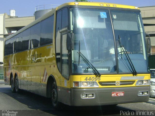 Viação Itapemirim 44095 na cidade de Rio de Janeiro, Rio de Janeiro, Brasil, por Pedro Vinicius. ID da foto: 3280985.