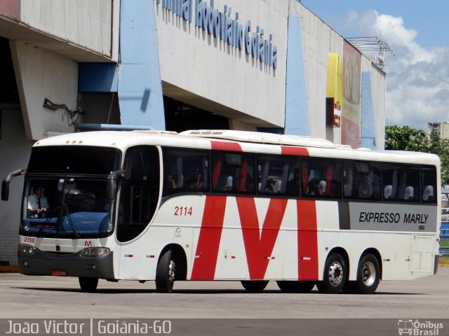 Expresso Marly 2114 na cidade de Goiânia, Goiás, Brasil, por João Victor. Número da foto: #3281551.
