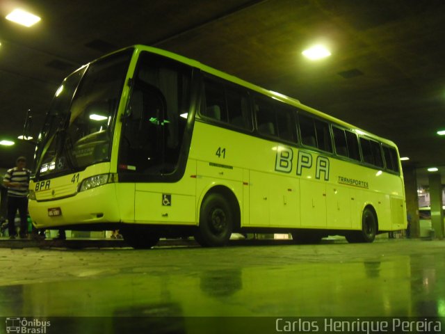 BPA Transportes 41 na cidade de Belo Horizonte, Minas Gerais, Brasil, por Carlos Henrique Pereira. Número da foto: #3279912.