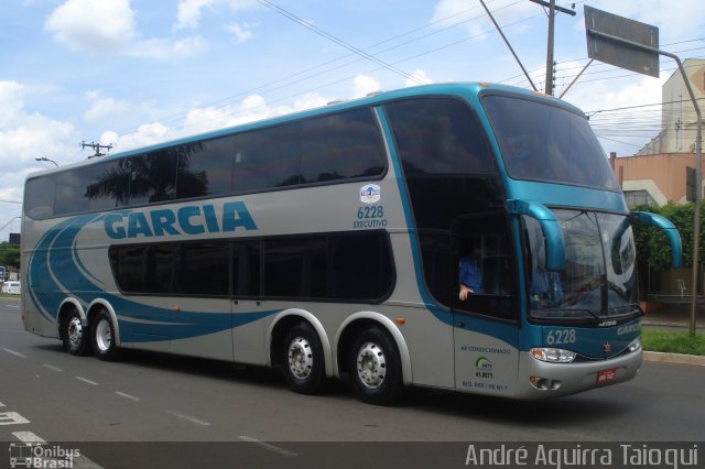 Viação Garcia 6228 na cidade de Londrina, Paraná, Brasil, por André Aguirra Taioqui. ID da foto: 3281343.