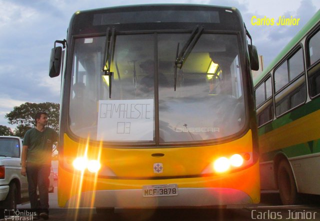 Pardal Bus Transportes 3878 na cidade de Goiânia, Goiás, Brasil, por Carlos Júnior. Número da foto: #3280122.