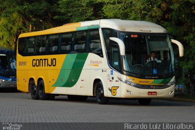 Empresa Gontijo de Transportes 18890 na cidade de São Paulo, São Paulo, Brasil, por Ricardo Luiz. Número da foto: #3282869.
