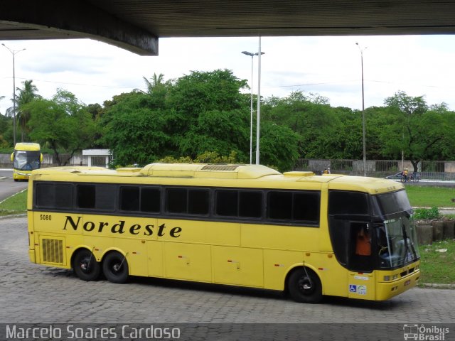 Viação Nordeste 5080 na cidade de João Pessoa, Paraíba, Brasil, por Marcelo Soares Cardoso. ID da foto: 3282399.