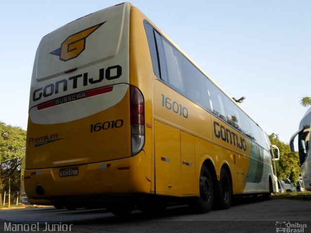 Empresa Gontijo de Transportes 16010 na cidade de São Paulo, São Paulo, Brasil, por Manoel Junior. ID da foto: 3282279.