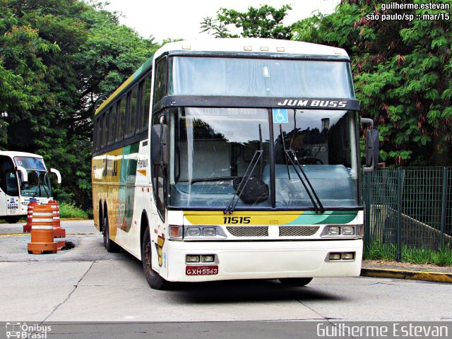 Empresa Gontijo de Transportes 11515 na cidade de São Paulo, São Paulo, Brasil, por Guilherme Estevan. ID da foto: 3282868.