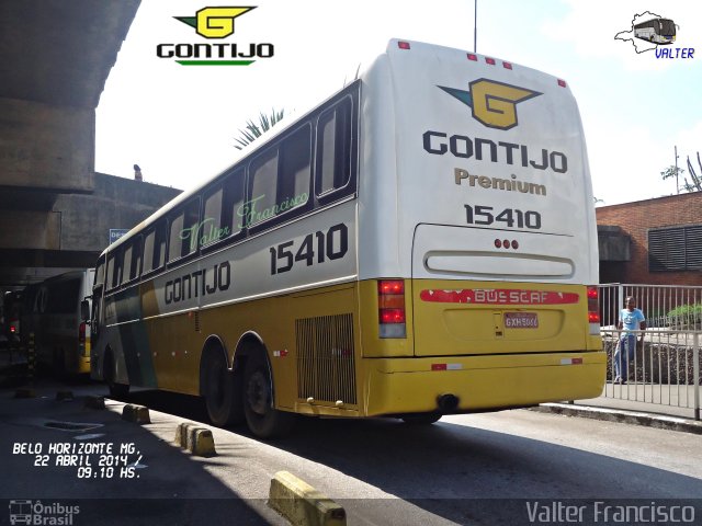 Empresa Gontijo de Transportes 15410 na cidade de Belo Horizonte, Minas Gerais, Brasil, por Valter Francisco. Número da foto: #3285627.