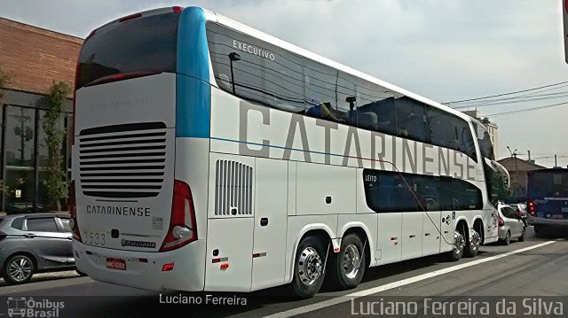 Auto Viação Catarinense 3533 na cidade de São Paulo, São Paulo, Brasil, por Luciano Ferreira da Silva. ID da foto: 3285575.