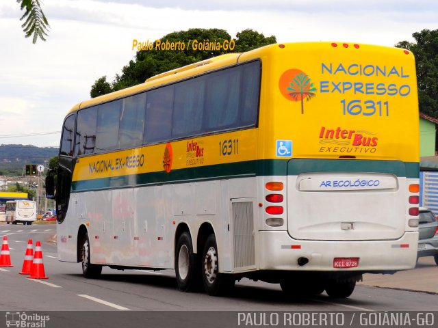 Nacional Expresso 16311 na cidade de Goiânia, Goiás, Brasil, por Paulo Roberto de Morais Amorim. Número da foto: #3284737.
