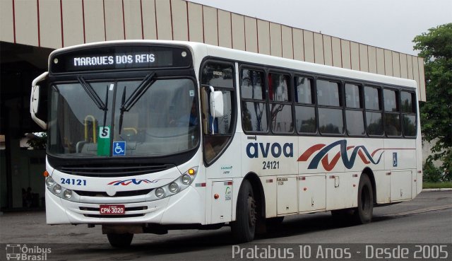 AVOA - Auto Viação Ourinhos Assis 24121 na cidade de Ourinhos, São Paulo, Brasil, por Cristiano Soares da Silva. Número da foto: #3285306.