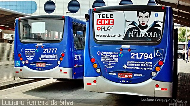 Viação Osasco 21.794 na cidade de São Paulo, São Paulo, Brasil, por Luciano Ferreira da Silva. Número da foto: #3285614.