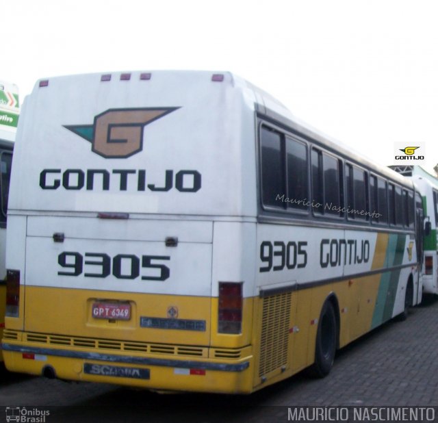 Empresa Gontijo de Transportes 9305 na cidade de Contagem, Minas Gerais, Brasil, por Maurício Nascimento. ID da foto: 3287953.