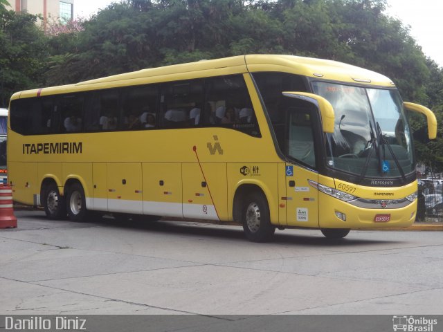 Viação Itapemirim 60597 na cidade de São Paulo, São Paulo, Brasil, por Douglas Jesus. Número da foto: #3288068.