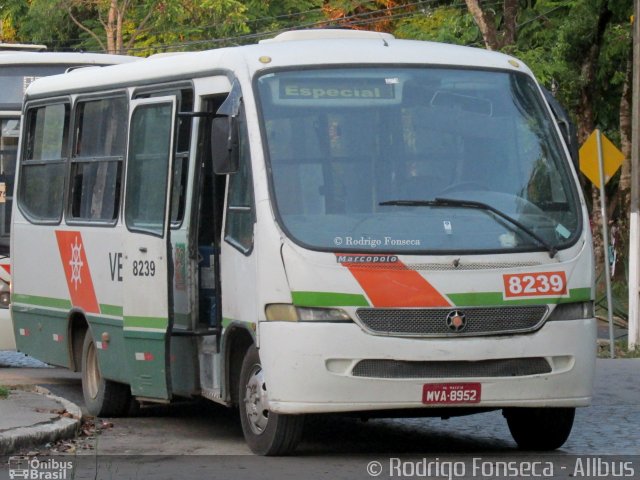 Auto Viação Veleiro 8239 na cidade de Maceió, Alagoas, Brasil, por Rodrigo Fonseca. Número da foto: #3287745.